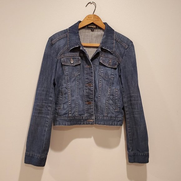 Express Jackets & Blazers - Express Denim Jacket, Sz M, EUC